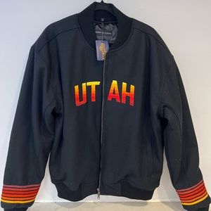 UTAH JAZZ X GRUNGY GENTLEMAN BOMBER JACKET